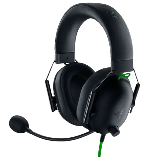 Razer BlackShark V2 X Wired Gaming Headset - Black